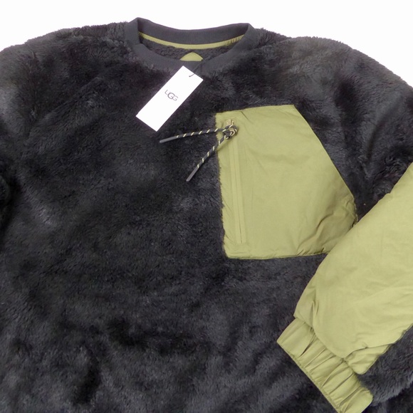 UGG Niko Sherpa Fleece Pullover & Track Jogger Pants Joggers Set NWT - Picture 4 of 14